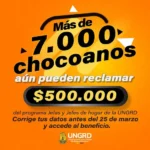 MÁS DE 7 MIL PERSONAS EN CHOCÓ, BENEFICIARIOS DEL PROGRAMA JEFAS Y JEFES, NO HAN RECIBIDO SUS $500 MIL PESOS POR ERRORES EN SUS DATOS.