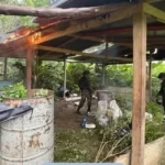 DESMANTELAN LABORATORIO DE COCAINA EN EL CARMEN DEL DARIEN