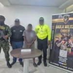 GOLPE A LA DELINCUENCIA EN YESCA GRANDE: CAPTURADO POR PORTE ILEGAL DE ARMAS EN QUIBDÓ