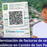 El Cantón de San Pablo moderniza su factura de servicios públicos con sello de ingeniería local