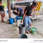 BOMBEROS DE TADÓ ABASTECEN DE AGUA A BARRIOS AFECTADOS POR LA SEQUÍA