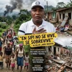“EN SIPÍ NO SE VIVE, SE SOBREVIVE”: ALCALDE DENUNCIA ÉXODO MASIVO Y CRISIS HUMANITARIA
